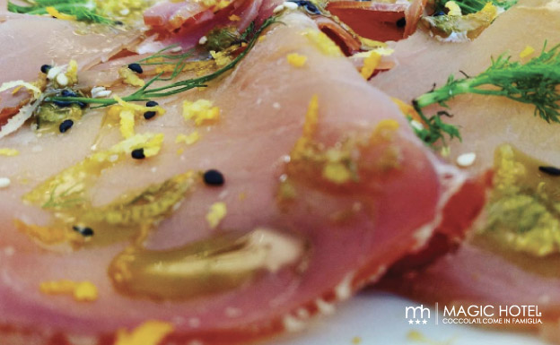 Carpaccio di tonno