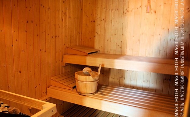 Sauna finlandese, centro benessere Orion